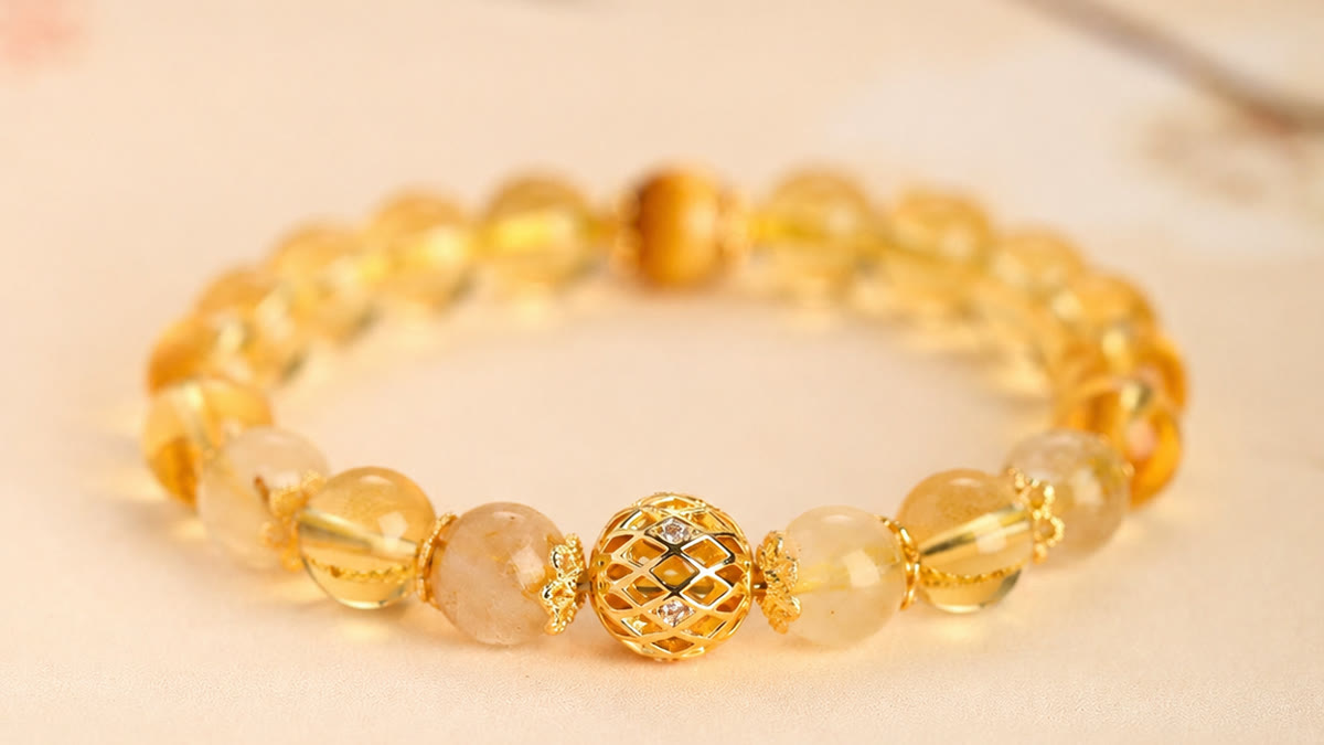 Citrine Bracelet from Drinkfrie