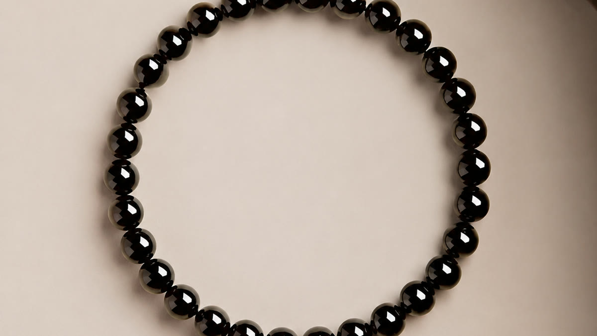 Obsidian Bracelet from Drinkfrie